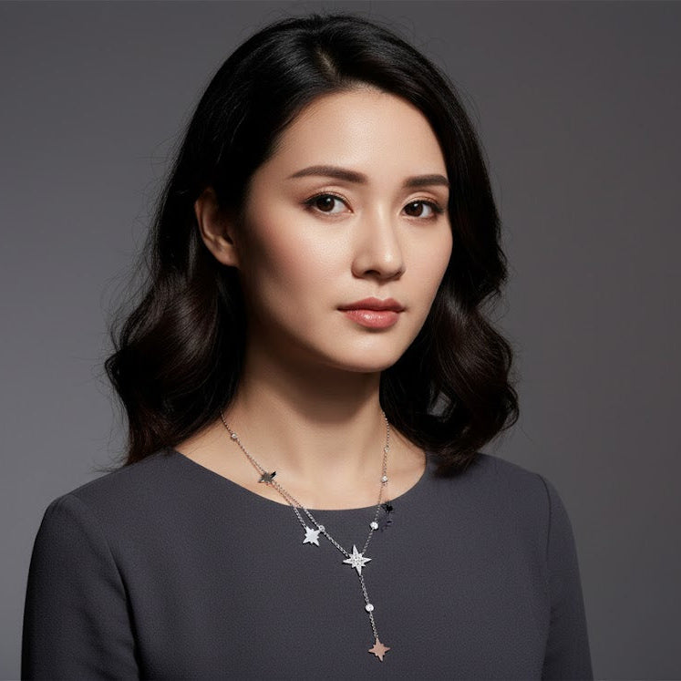 Silver Stainless neckwear