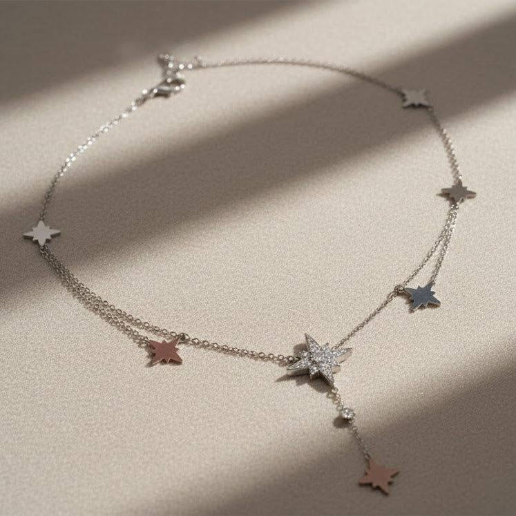 Silver Stainless neckwear